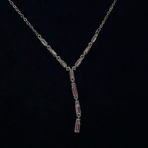 Gold diamond tear drop